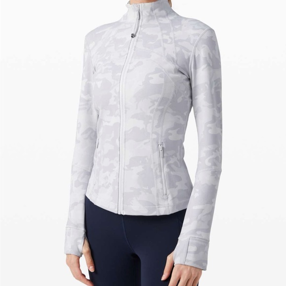 lululemon athletica Jackets & Blazers - Lululemon Define Jacket Incognito Camo Alpine White Multi size 12
